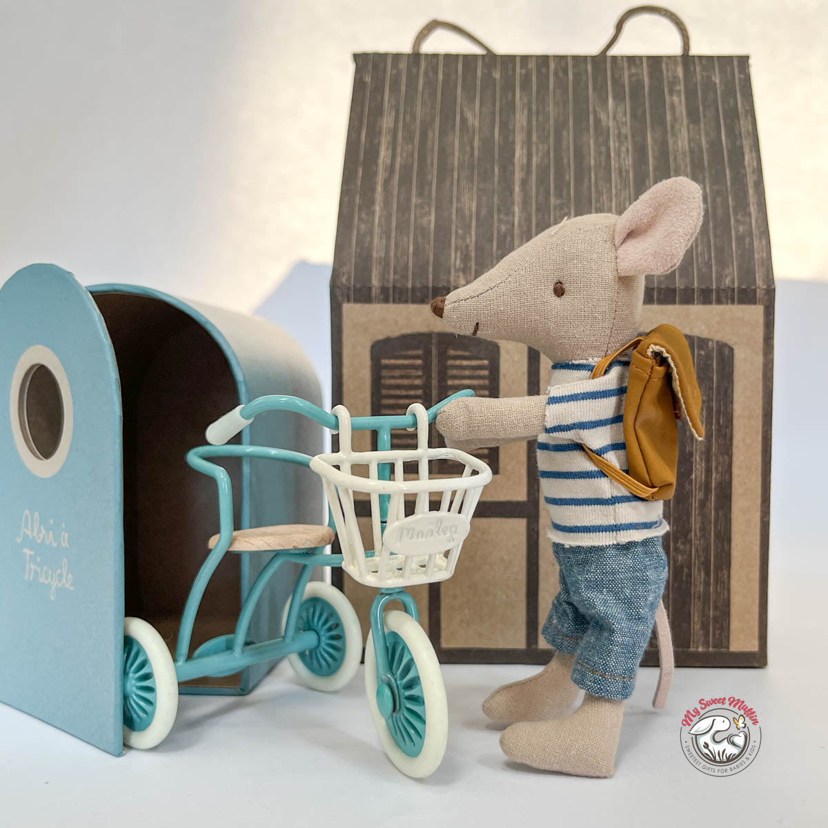 Maileg Abri à Tricycle Bundle, Big Brother (FREE GIFTS)