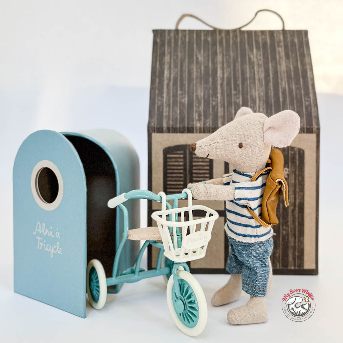 Maileg Abri à Tricycle Bundle, Big Brother (FREE GIFTS)