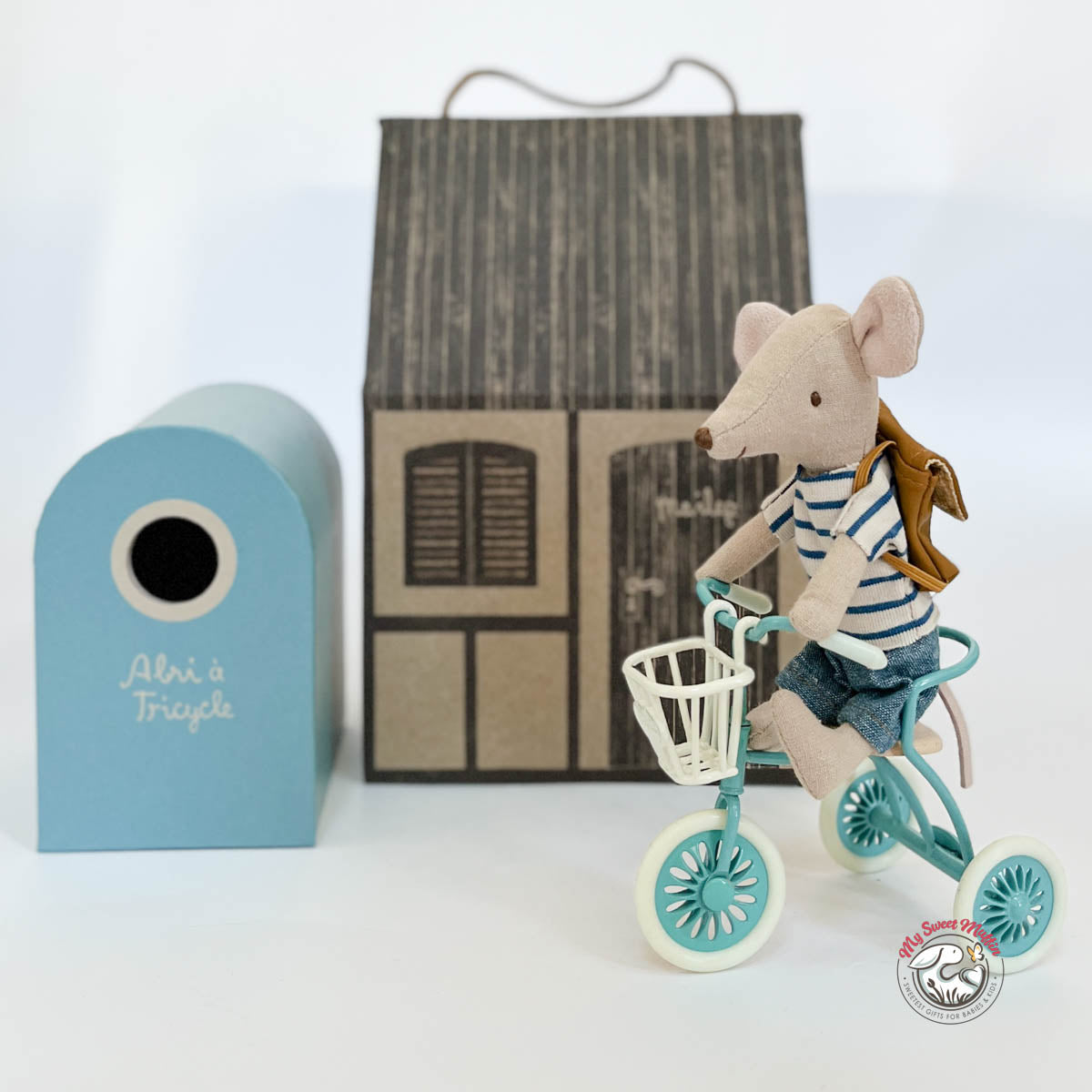 Maileg Abri à Tricycle Bundle, Big Brother (FREE GIFTS)