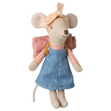 Maileg Big Sister Hiking Mouse with Sleeping Bag, 2025