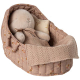 Maileg Large Carry Cot, Rose