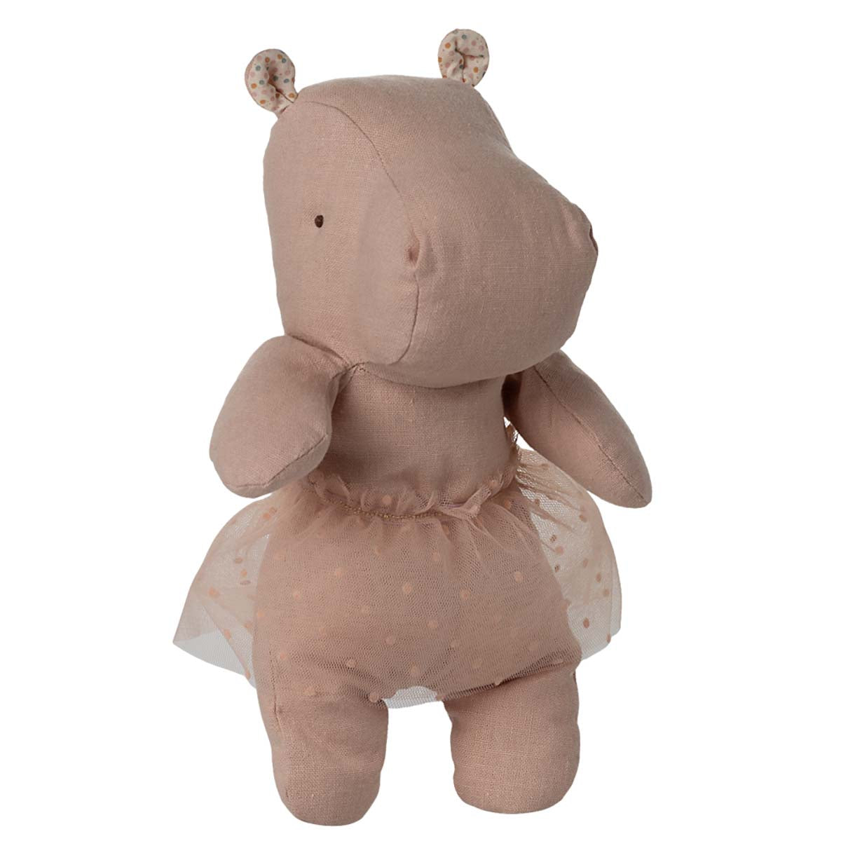 Maileg Small Hippo with Tutu Skirt