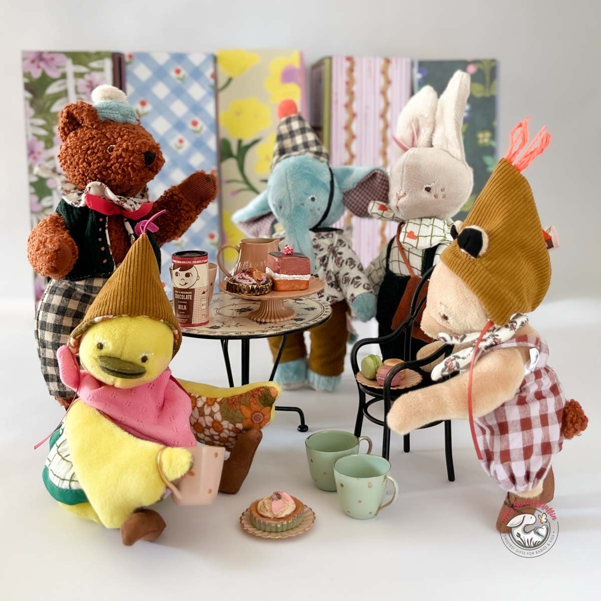 Moulin Roty Les Minouchkas 黒猫 ぬいぐるみ 【公式通販】