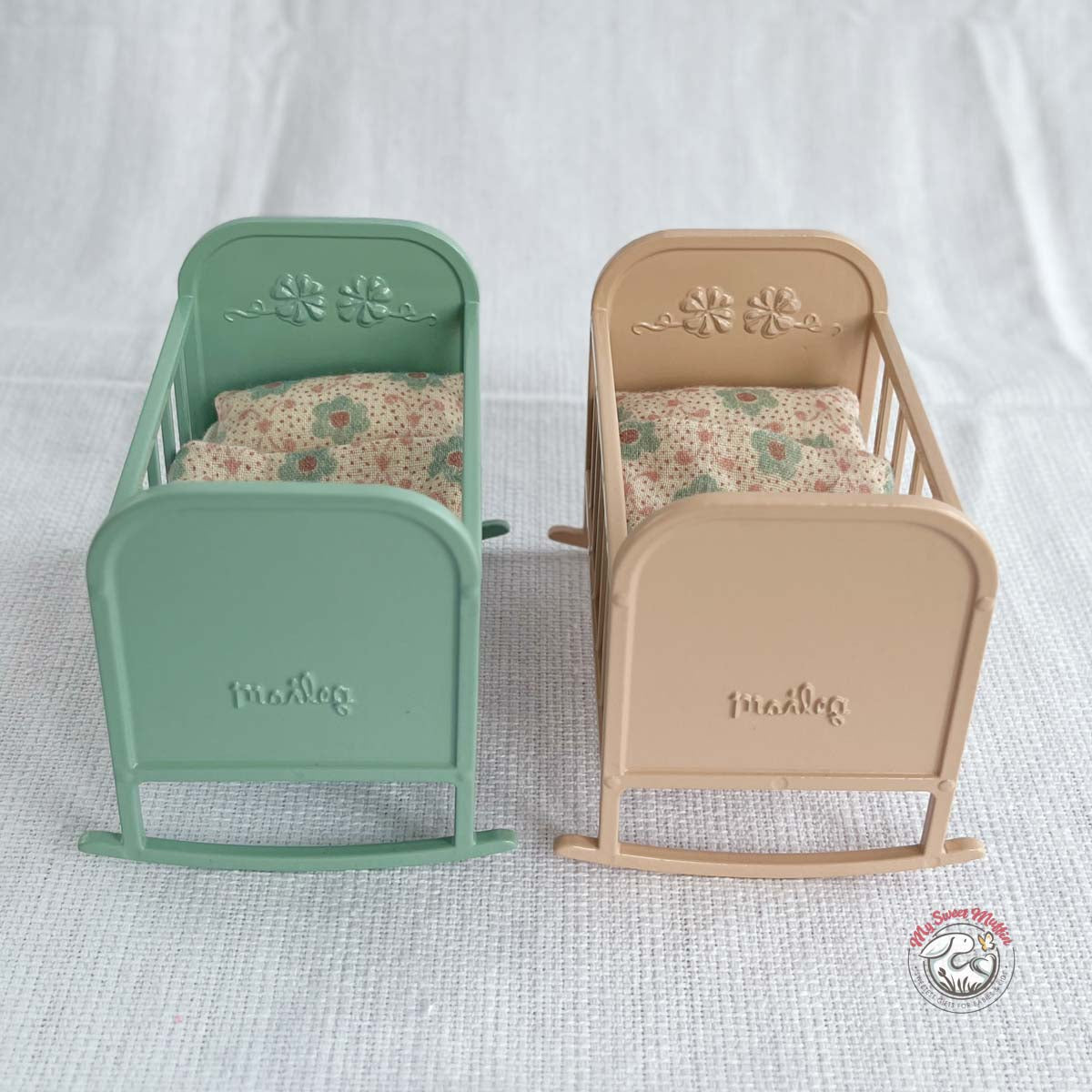 Maileg Metal Cradle for Baby Mouse, Right Rose – My Sweet Muffin