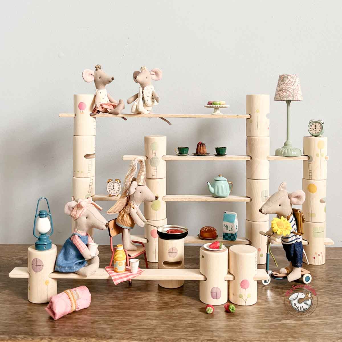 grapat ウッドランド Grapat Woodland Building Set – My Sweet Muffin