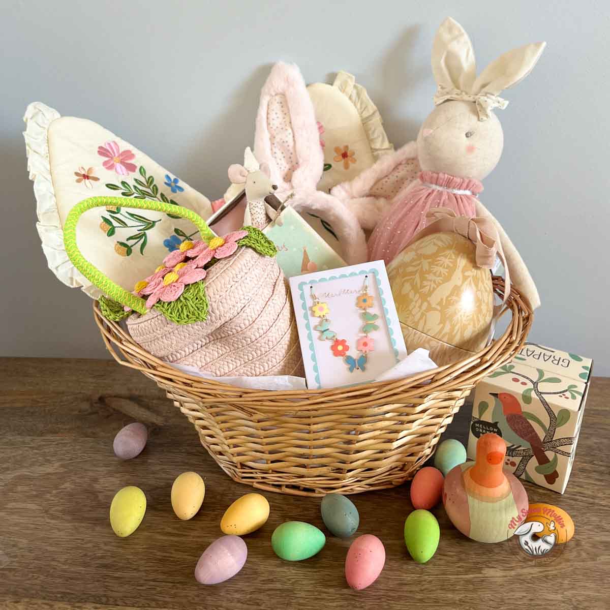 Alimrose Daisy Bunny Blush Sparkle, 19 inches
