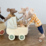 Maileg Mom/Dad Mouse Clothes, Yellow Shirt and Pants