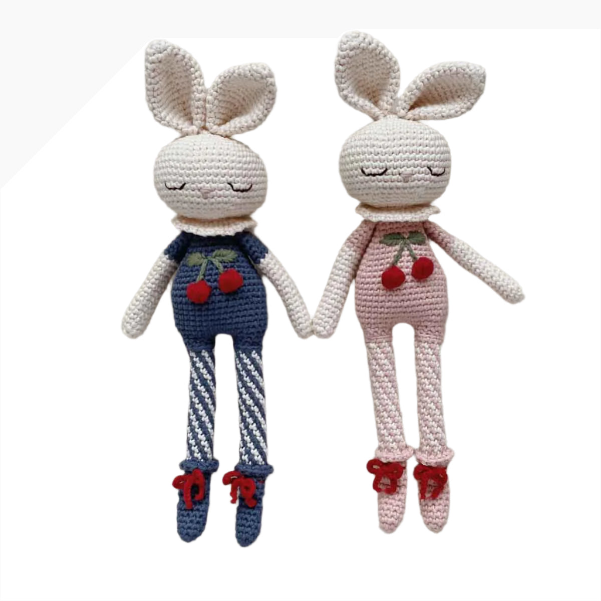 Patti Oslo Organic Crochet Doll, Britney Bunny Cherry Blossom – My