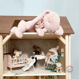 Maileg Sleeping Plush Bunny, Powder