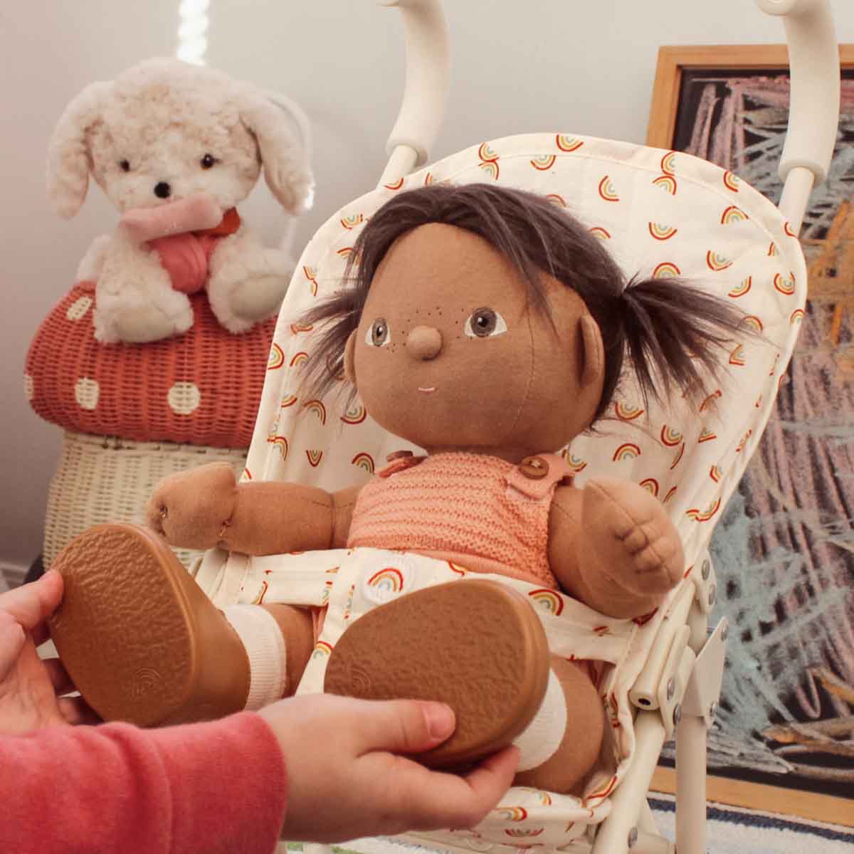 Olli Ella Dinkum Posable Dolls, Dottie