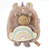 Olli Ella Unicorn Backpack with Dinky Dinkum Doll