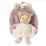 Olli Ella Unicorn Backpack with Dinky Dinkum Doll