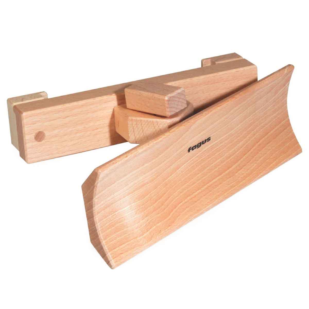Fagus Wooden Snowplow Extension for Truck