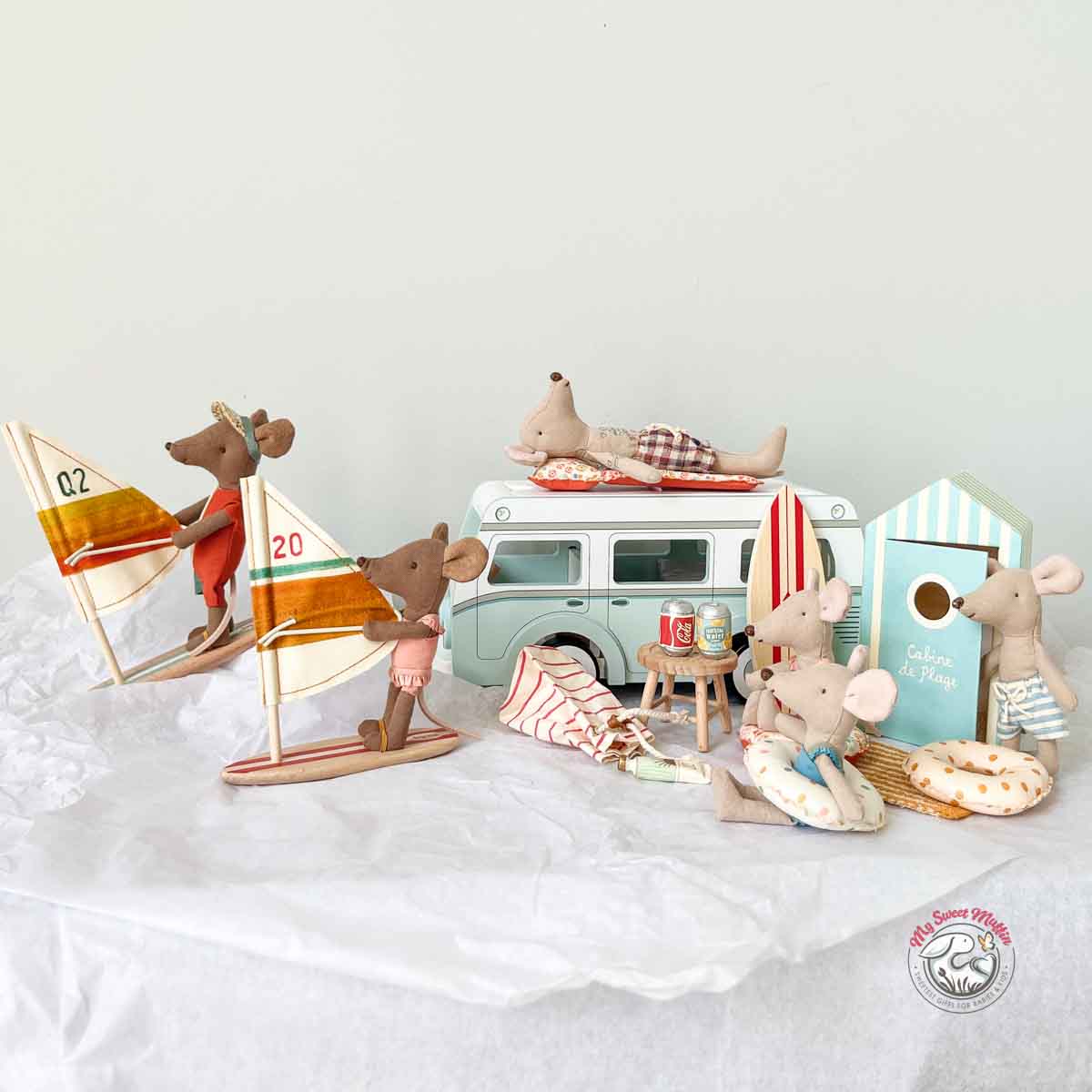 Maileg Bag with Beach Essentials
