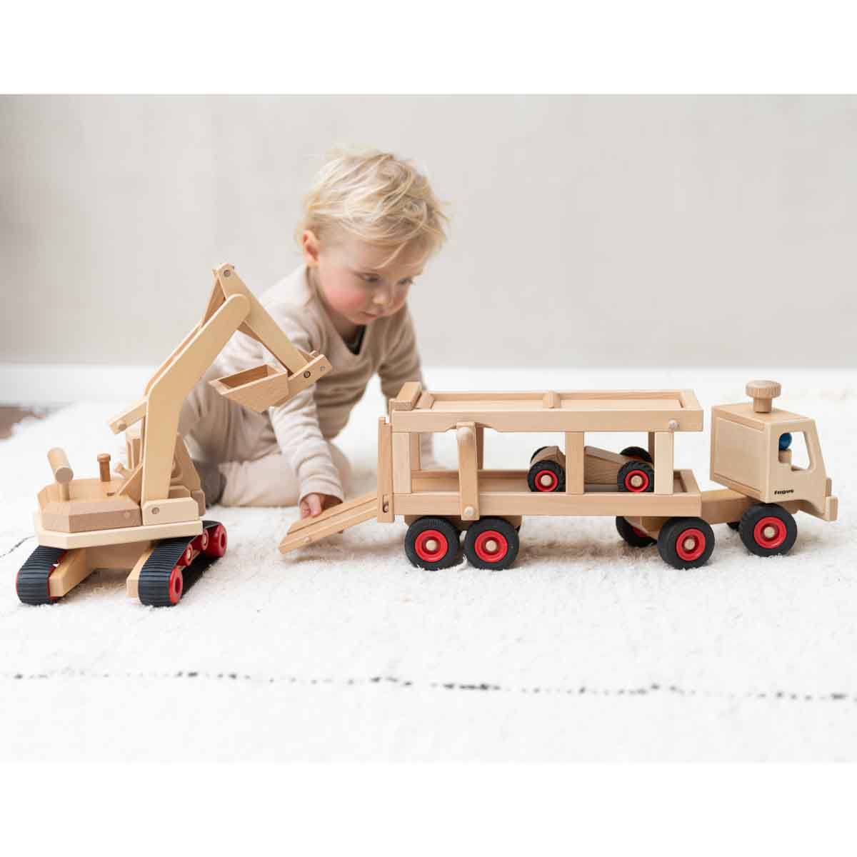 【極美品】ドイツ Fagus ファーグス 木製 キャリアカー カーキャリア Fagus Car Transporter – My Sweet Muffin