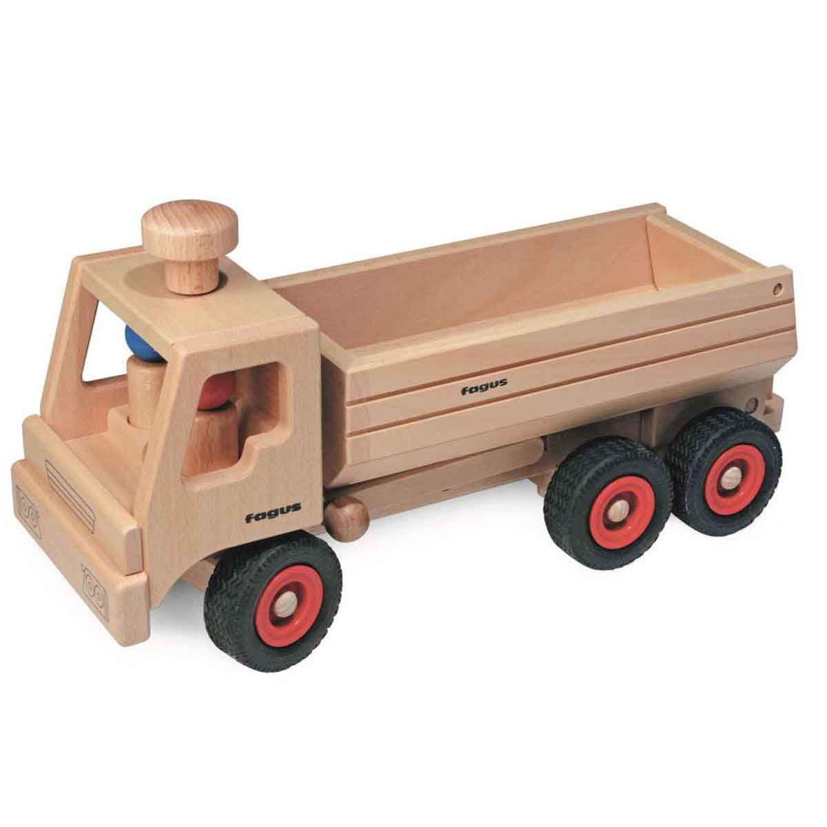 Fagus Wooden Container Tipper Truck