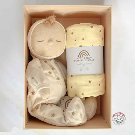 Olli Ella Lullaby Dozy Dinkum Gift Set, Lyra Cream