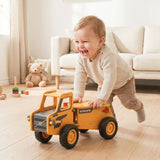 Moover Wooden Ride-on Dump Truck, VOLVO
