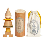 Wooden Story Stacking Stick Figurine