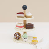 Le Toy Van Wooden Cake Stand and Treats