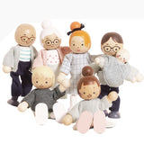 Le Toy Van Posable wooden Dolls House Family