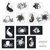 Art Cards for Baby, Ocean Animals