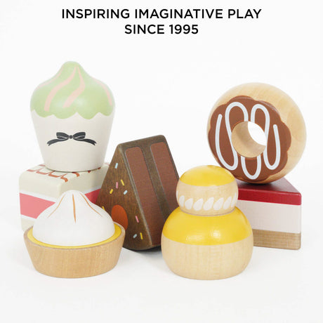 Le Toy Van Wooden Cake Stand and Treats