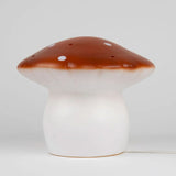 Egmont Heico Medium Mushroom Lamp with Dimmer, Brick Red