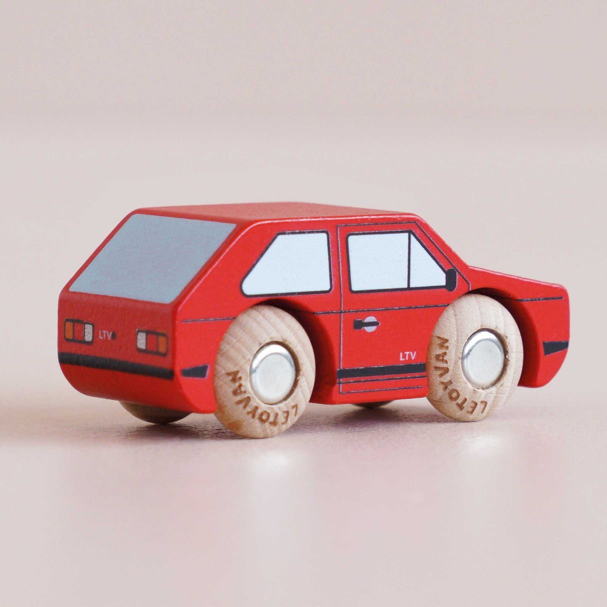 Wooden Matchbox Car, No. 8 GT50 Gary
