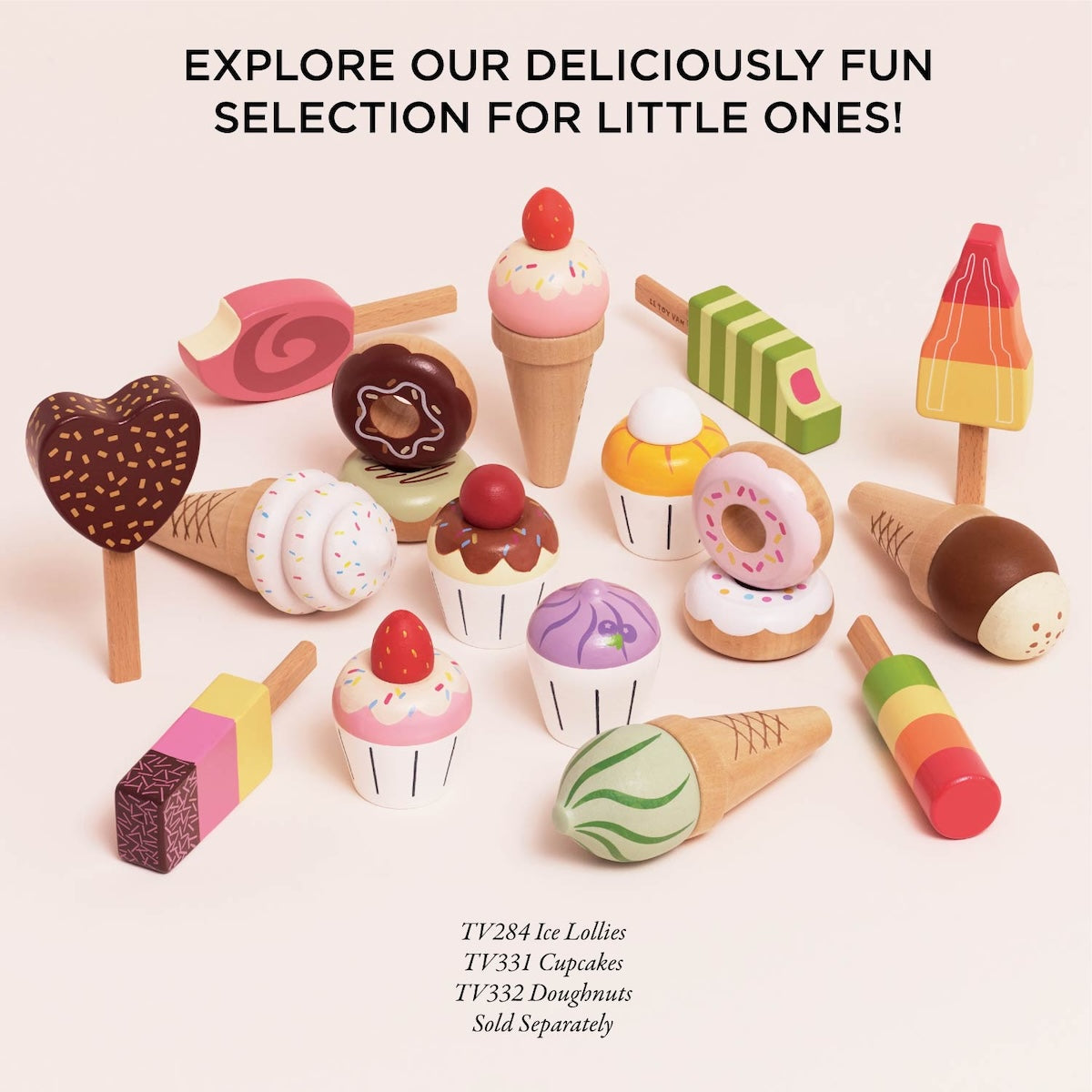 Le Toy Van Wooden Carlo's Gelato – My Sweet Muffin