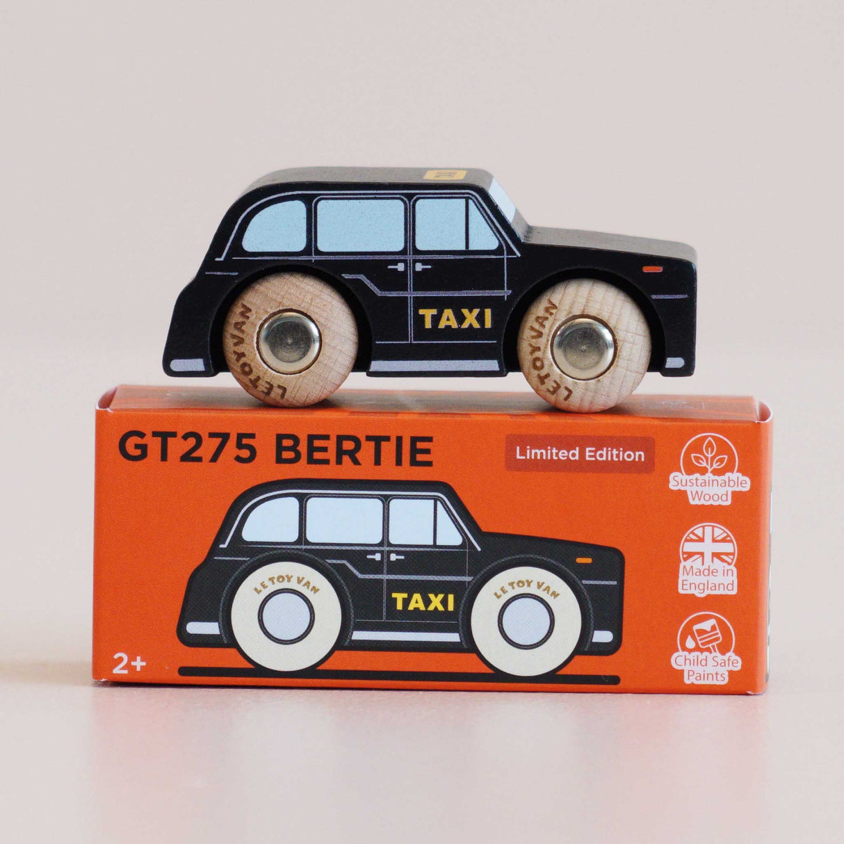 Wooden Matchbox Car, No. 45 GT275 Bertie