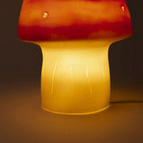 Egmont Heico Small Mushroom Lamp with Dimmer, Brick Red