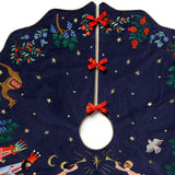 Nativity Embroidered Tree Skirt