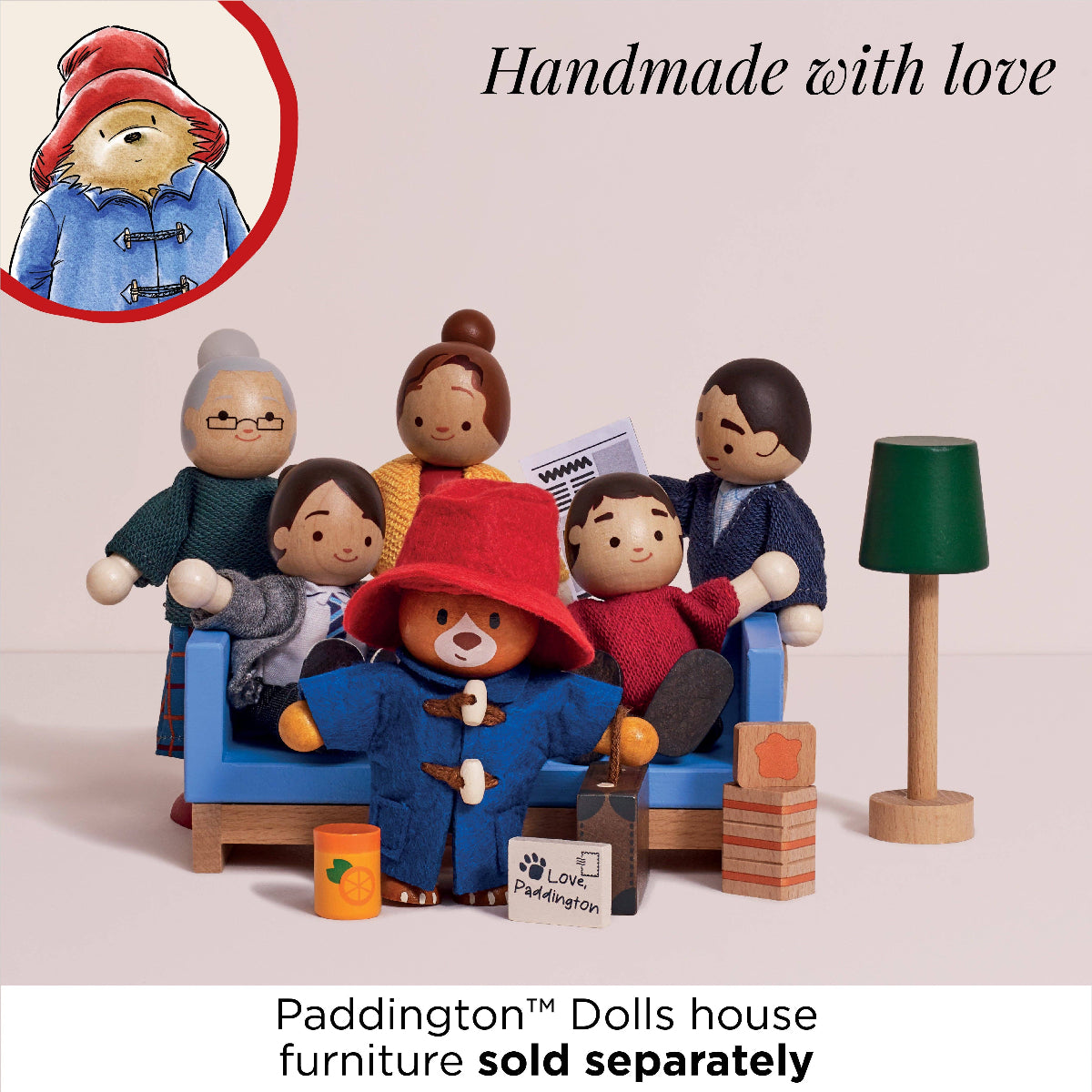 Le Toy Van Paddington™ & Family Wooden Doll Set