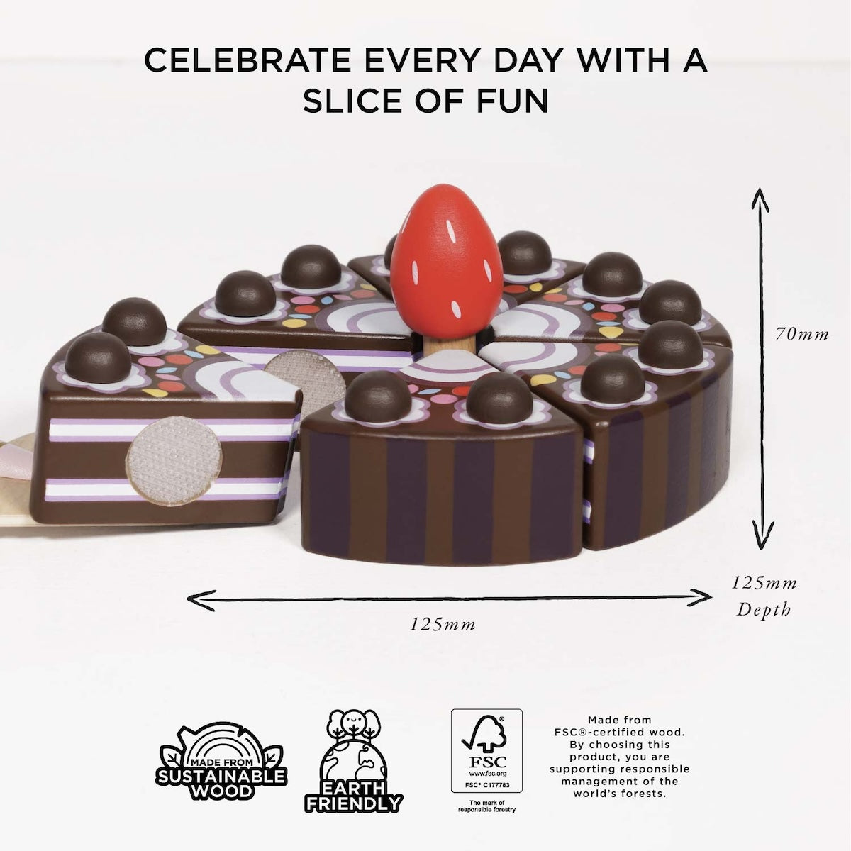 Le Toy Van Chocolate Gateau Cake