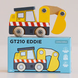 Wooden Matchbox Car, No. 37 GT210 Eddie