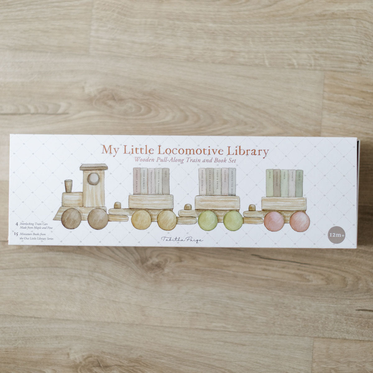 My Little Locomotive Library, 15 Books & Train Set
