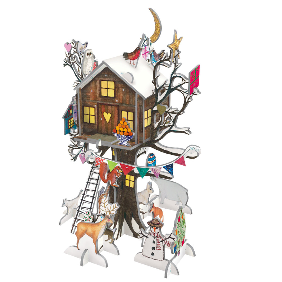Pop and Slot Advent Calendar, Treehouse