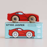 Wooden Matchbox Car, No. 18 GT100 Jasper