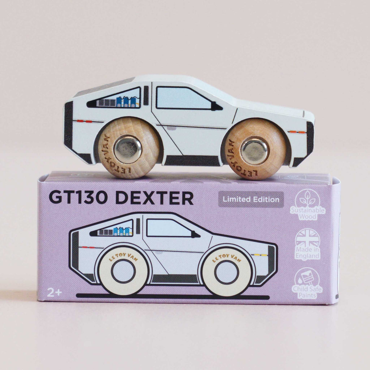 Wooden Matchbox Car, No. 23 GT130 Dexter