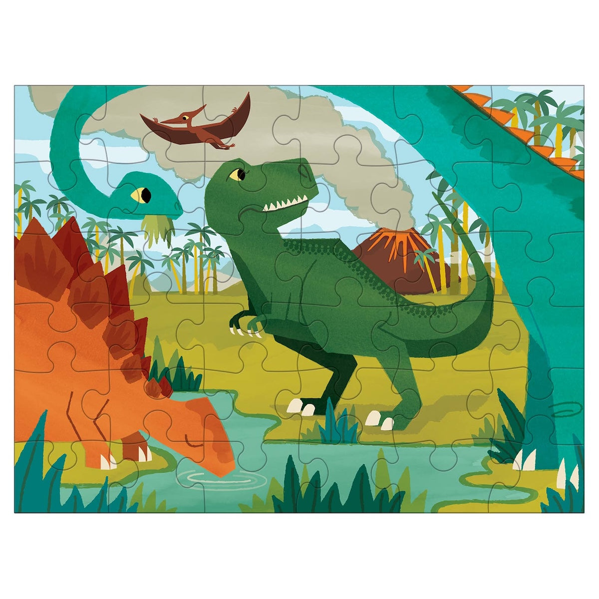 Puzzle to Go, Dinosaur Park Puzzle