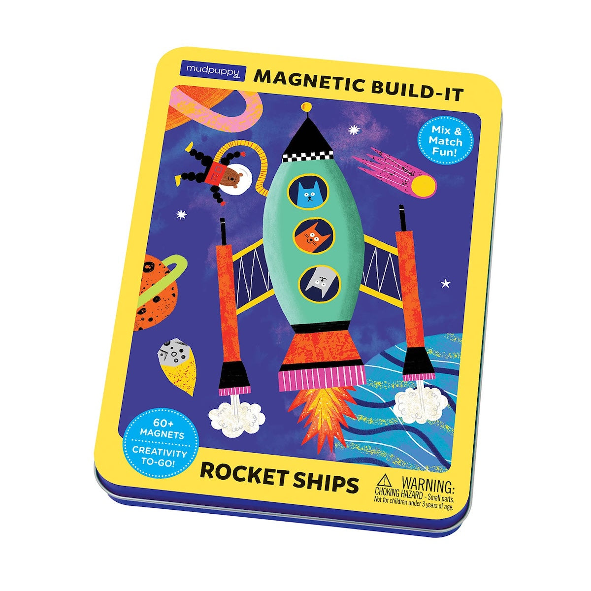 Magnetic Rocket Ships Build-It Set, Portable Space Toy – My Sweet Muffin