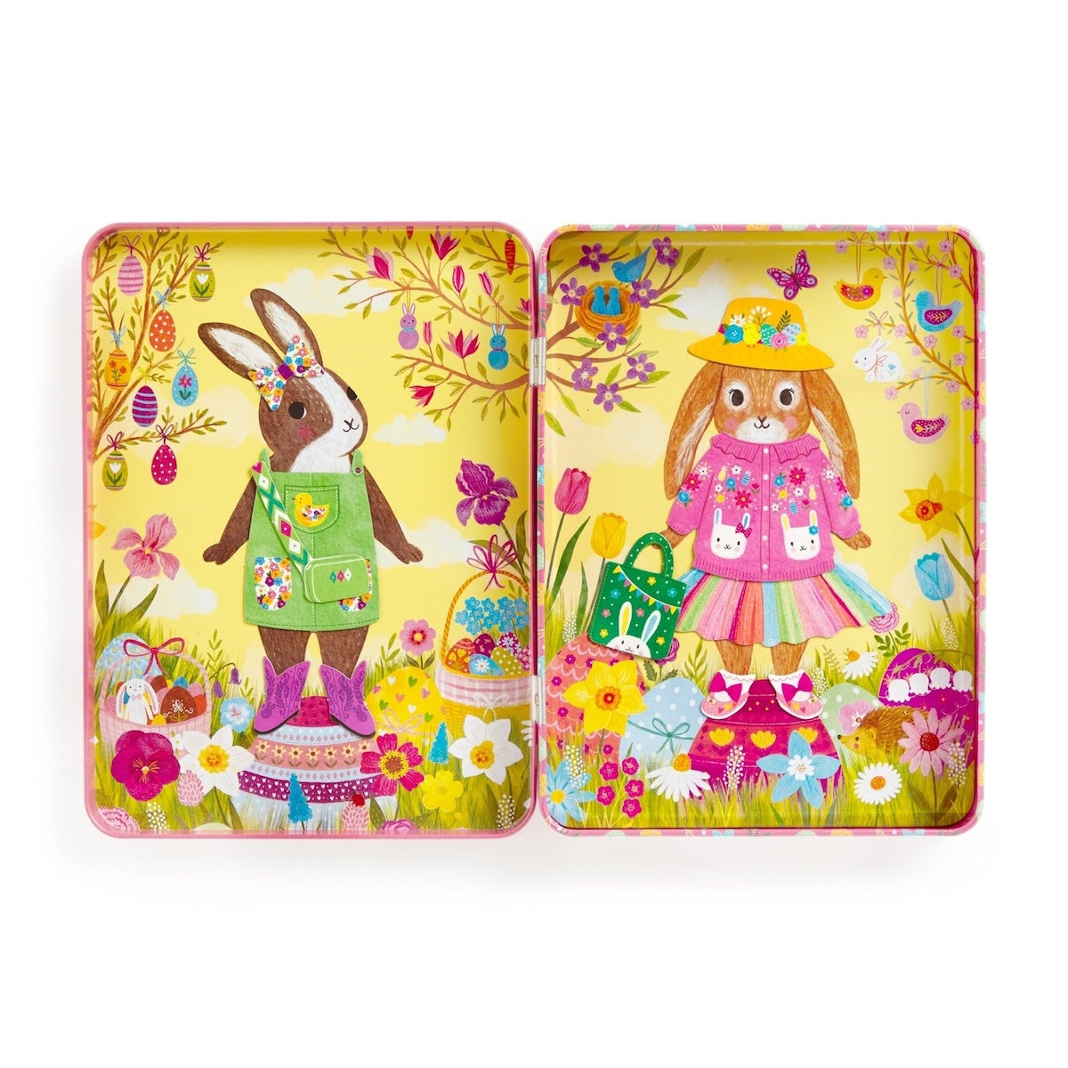 Garden Bunnies Magnetic Dress-Up