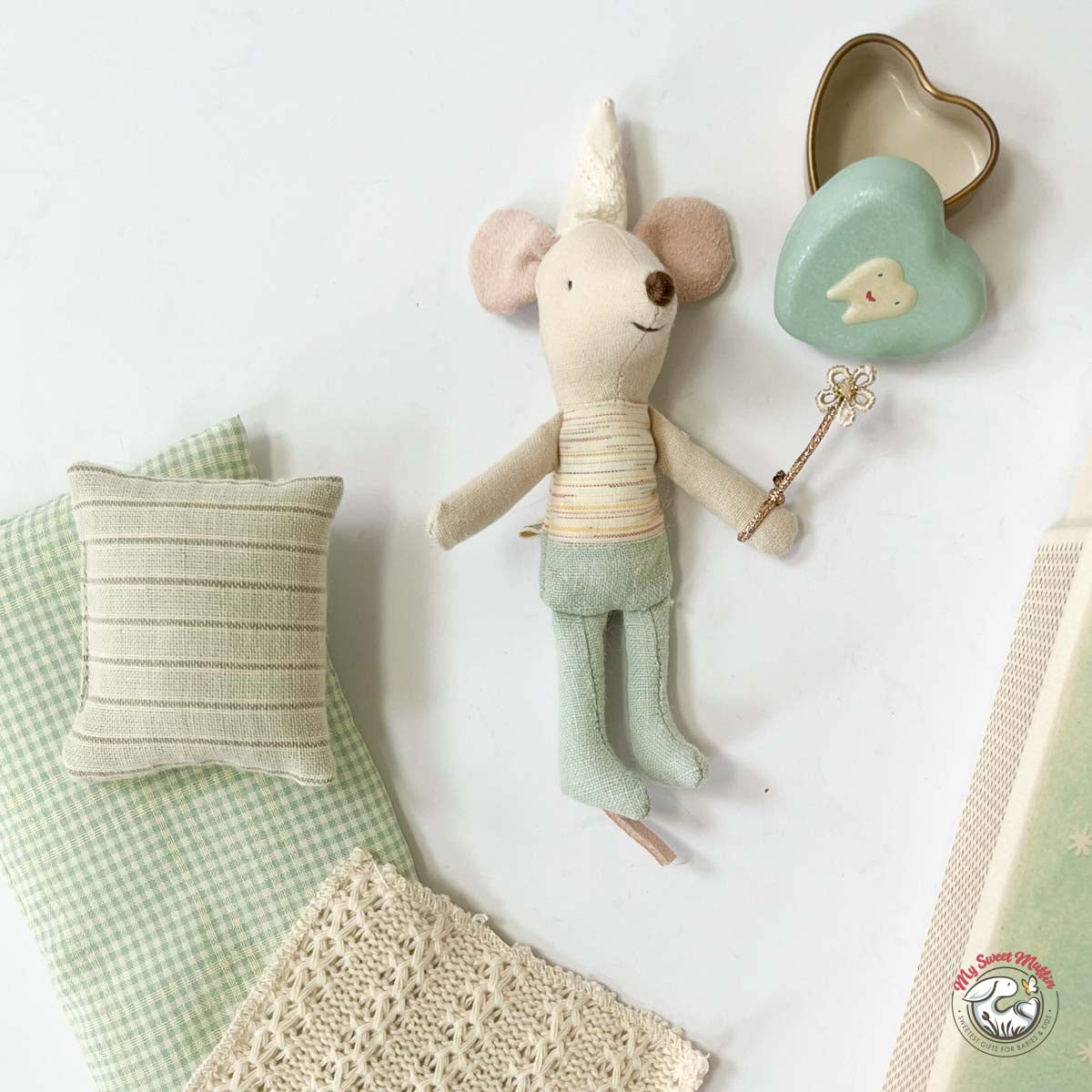 Maileg Tooth Fairy LITTLE Brother Mouse in Box – My Sweet Muffin