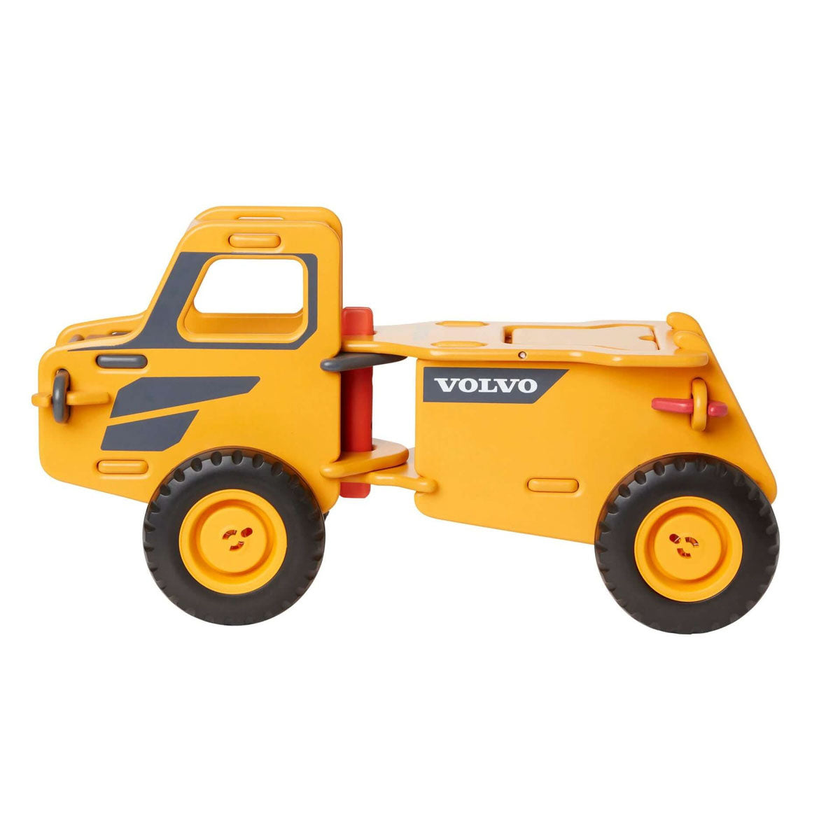 Moover Wooden Ride-on Dump Truck, VOLVO