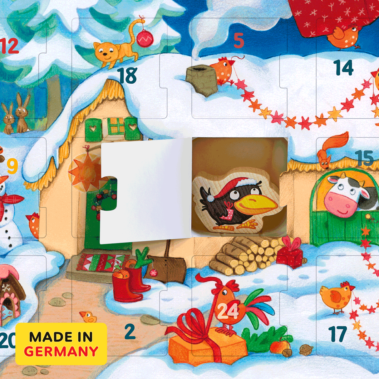 My First Advent Calendar, Farmyard Animals