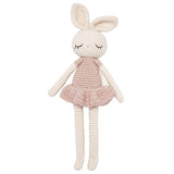 Patti Oslo Organic Crochet Doll,  Ballerina, Rose