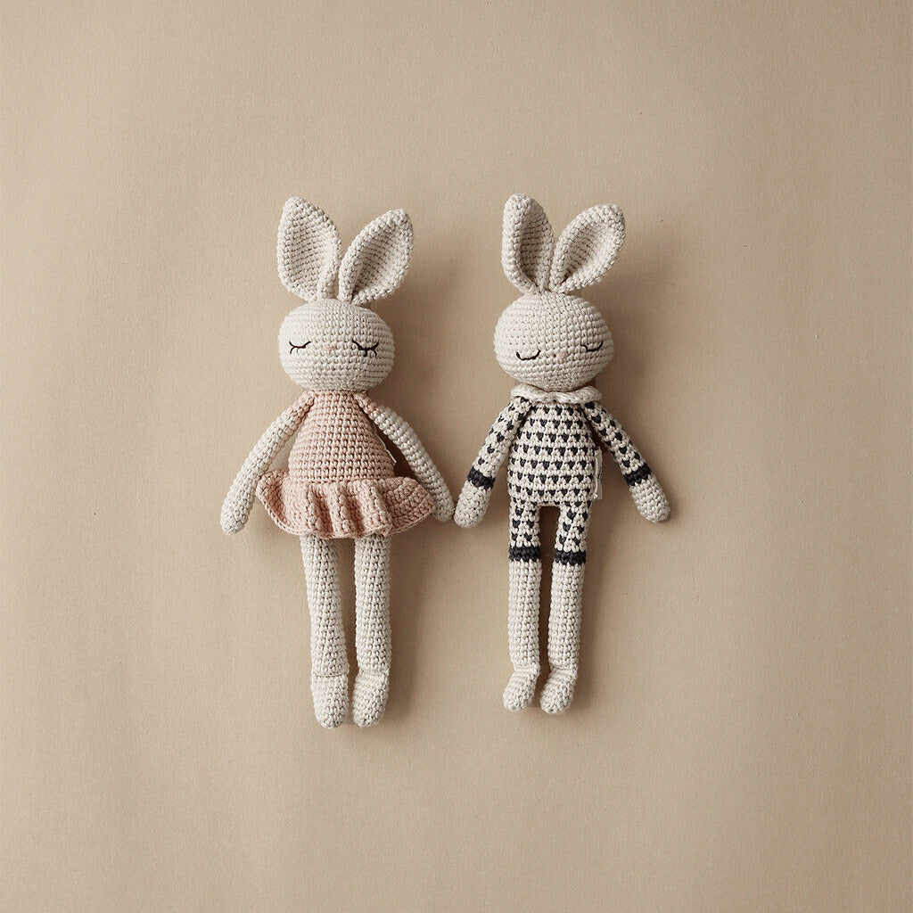 Patti Oslo Organic Crochet Doll,  Ballerina, Rose