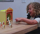 Wooden Tabletop Magnetic Puppet Theater