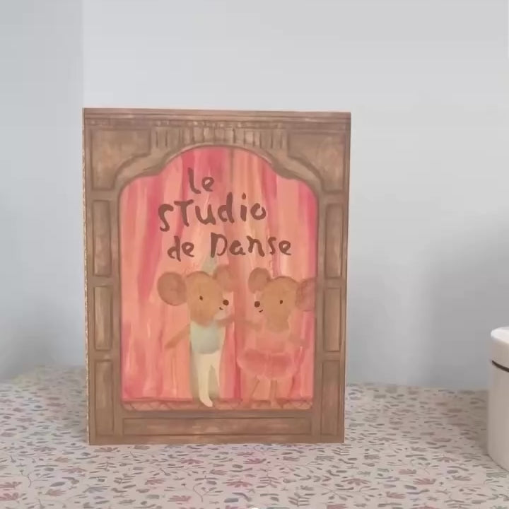Maileg  Ballet Mice in Dance Studio